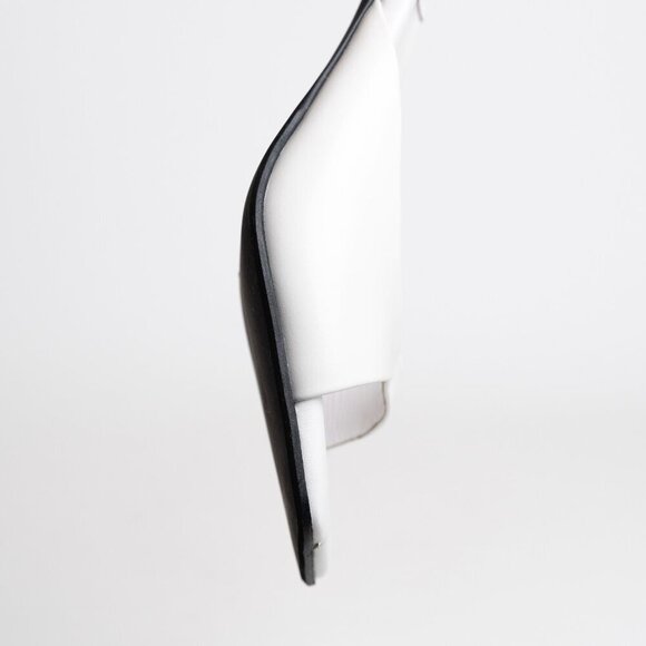 ✨ Jeffrey Campbell Square Toe Sandal Mule Inspired Heels White NEW - Picture 9 of 16